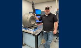 Jeff Barden, tooling engineer and layout supervisor